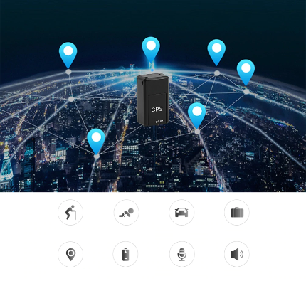 Mini Rastreador GPS Espião com Localização em Tempo Real e Microfone Embutido - SHOPBOX BRASIL