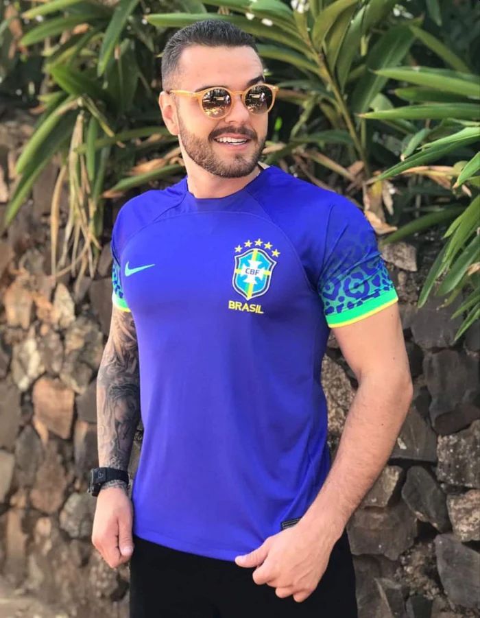 Camisa Seleção Brasileira Copa Do Mundo Qatar - Versão Torcedor Masculina