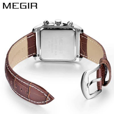Relógio Megir Top Brand Rectangle - SHOPBOX BRASIL